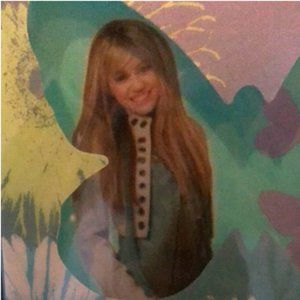 Lamp new Hannah Montana illuminated Disney FAB Starpoint plug 120 AC wall outlet